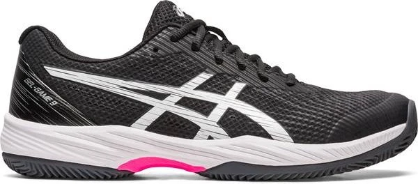 Asics Gel-Game 9 Clay black/hot pink (Herren)
