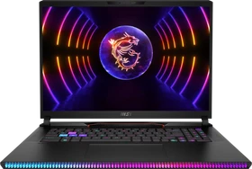 MSI Raider GE78 HX 13VG-034, Core Black, Core i7-13700HX, 32GB RAM, 2TB SSD, GeForce RTX 4070, DE (0017S2-034)