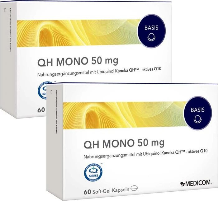 Medicom QH Mono 50mg Weichkapseln, 120 Stück (2x 60 Stück)