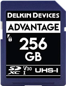 Delkin Advantage 633X R90/W90 256GB, UHS-I U3, Class 10