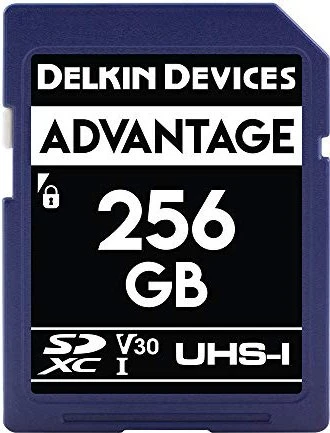 Delkin Advantage 633X R90/W90 256GB, UHS-I U3, Class 10