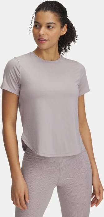 Under Armour Launch Elite Funktionsshirt kurzarm gray dawn/reflective (Damen)