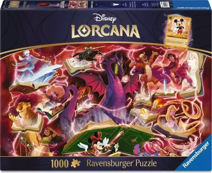 Ravensburger Puzzle Disney Lorcana - Glimmers of the Realm: Ruby
