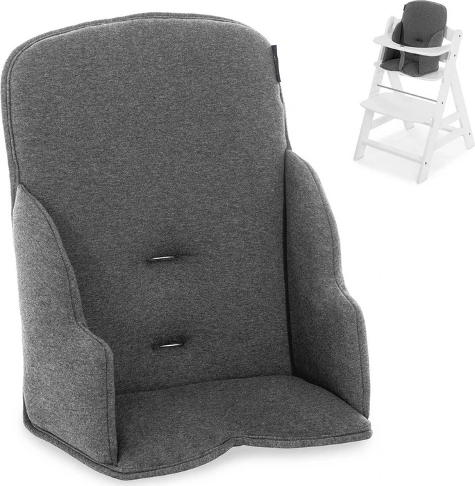 Hauck Alpha Cosy Select Sitzverkleinerer Hochstuhlauflage charcoal grau