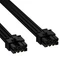 Antec 12VHPWR Cable for High Current Gamer HCG Series, 600W PCIe 5.0 12VHPWR, 2x 8-Pin PCIe Stecker auf 16-Pin PCIe 5.0 12VHPWR Stecker, Adapterkabel, schwarz Vorschaubild