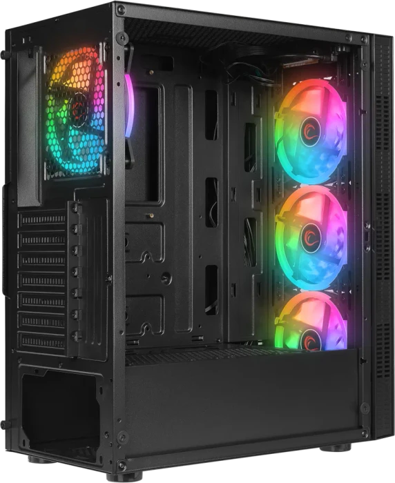 Rampage Plaid V1 Black, Glasfenster