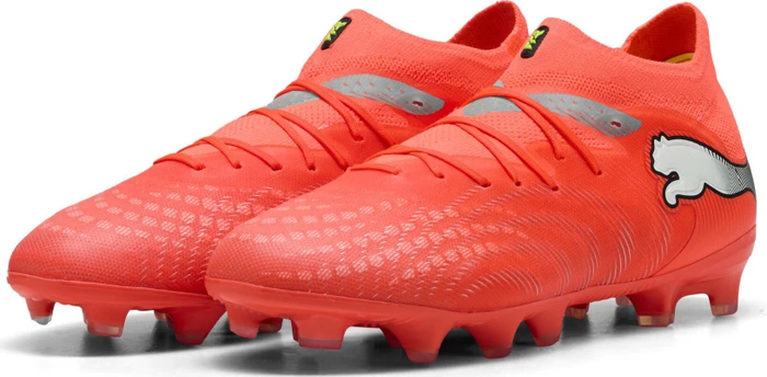 Puma Future 9 Pro FG/AG glowing red/puma white/puma black/puma silver (Junior)