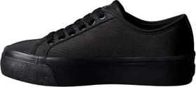 Calvin Klein Vulc Flatform Lace Up Moire schwarz (Damen)