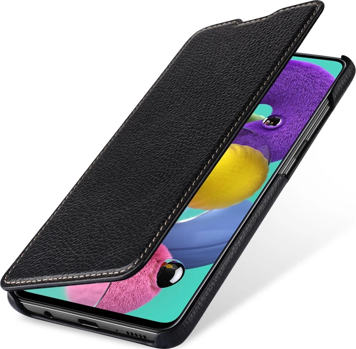 Stilgut Book Type Leather Case für Samsung Galaxy A51