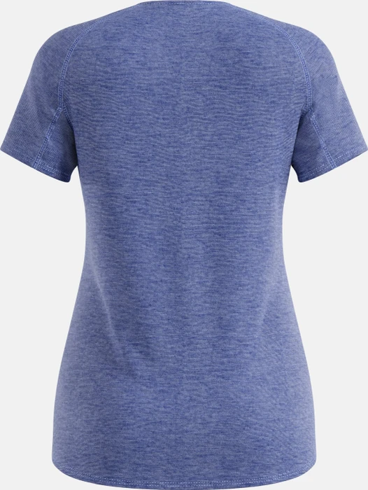 Odlo X-Alp Performance Wool 115 Funktionsshirt kurzarm dazzling blue melange (Damen)