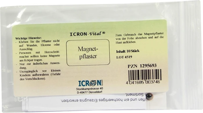 Icron-Vital Magnetpflaster, 10 Stück