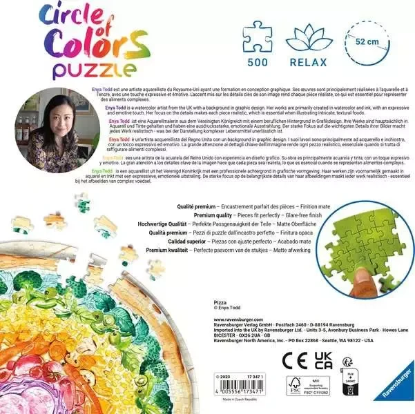 Ravensburger Puzzle Circle of Colors Pizza