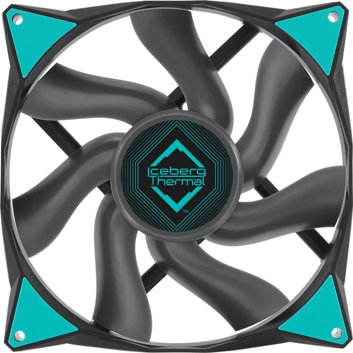 Iceberg Thermal IceGALE, Black, 140mm