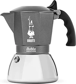 Bialetti New Brikka Induktion 4 Tassen Espressokanne