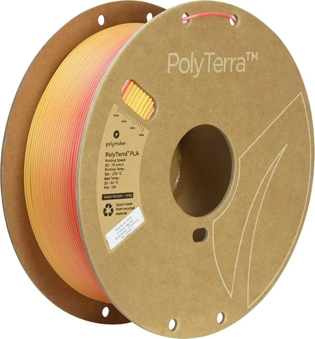 Polymaker PolyTerra Gradient PLA, Fall, Spule, 1.75mm, 1.00kg
