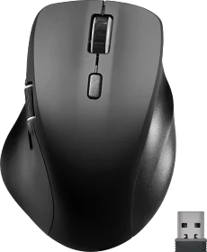 Speedlink Libera Rechargeable Silent Wireless Mouse, schwarz, USB/Bluetooth (SL-630021-RRBK)