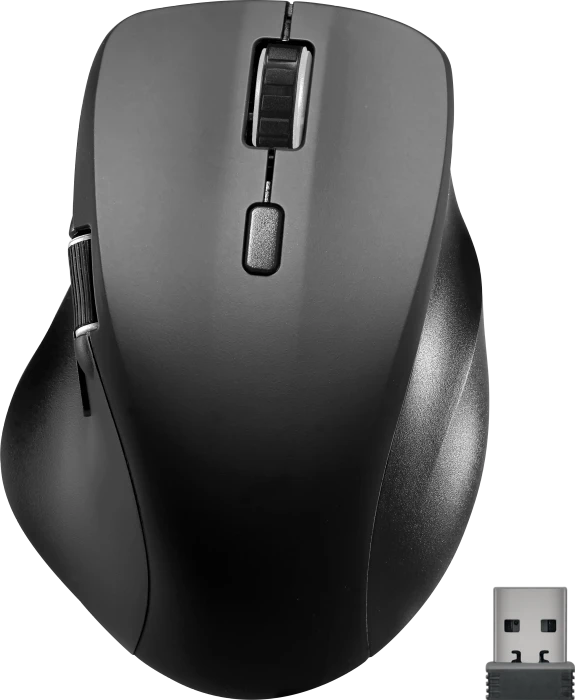 Speedlink Libera Rechargeable Silent Wireless Mouse, schwarz, USB/Bluetooth