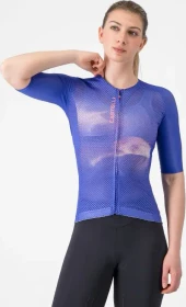 Castelli Climber's A/C Trikot kurzarm ultraviolet/purple mist/pink (Damen)