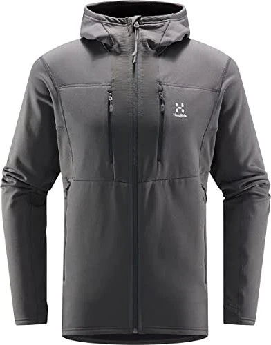 Haglöfs Roc Nordic Mid Hood Funktionsjacke magnetite (Herren)