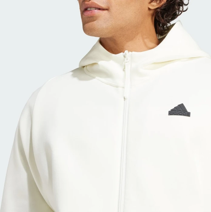 adidas Premium Z.N.E. Zip Hoodie off white (Herren)