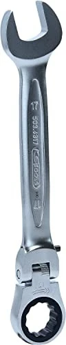 KS Tools GEARplus Maul-Ringratschenschlüssel, 17x190mm