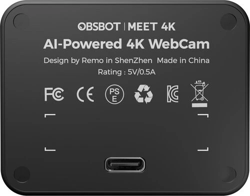Obsbot Meet 4K Webcam