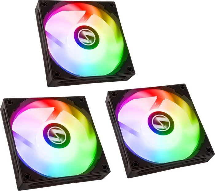 Lian Li ST120, schwarz, LED-Steuerung, Lüftersteuerung, 120mm, 3er-Pack