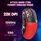 Attack Shark X11SE Wireless Gaming Mouse rot, inkl. Grip Tape, USB/Bluetooth Vorschaubild