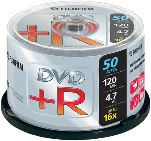 Fujifilm DVD+R 4.7GB, 16x, 50er Spindel