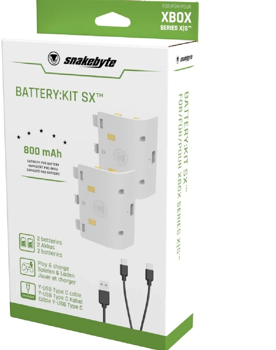 Snakebyte Battery:Kit SX Akku weiß (Xbox SX)