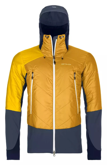 Ortovox Swisswool Piz Palü Funktionsjacke yellowstone (Herren)