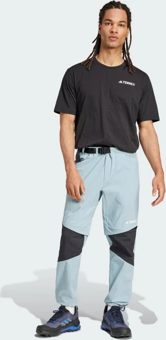 adidas Terrex Utilitas Zip-Off Hose lang magic grey/black (Herren)