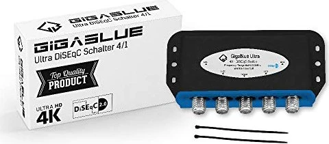 GigaBlue Ultra DiSEqC Schalter 4/1 Wetterschutz