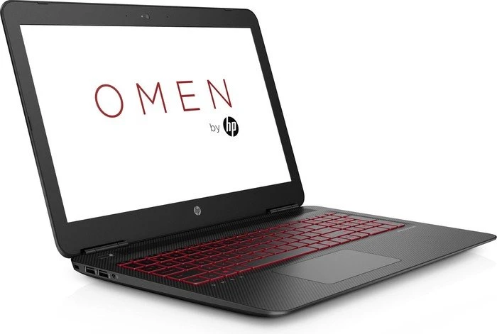 HP OMEN by HP Laptop 15-ax202ng, Twinkle Black, Core i7-7700HQ, 16GB RAM, 256GB SSD, 1TB HDD, GeForce GTX 1050, DE