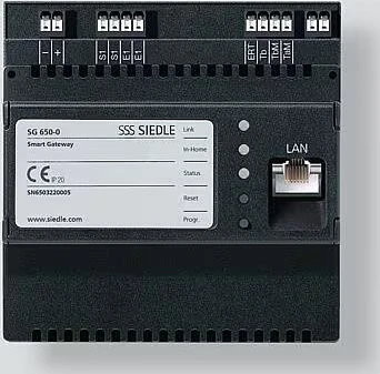 Siedle SG 650-0 Smart Gateway Professional, 50 IP-Teilnehmer