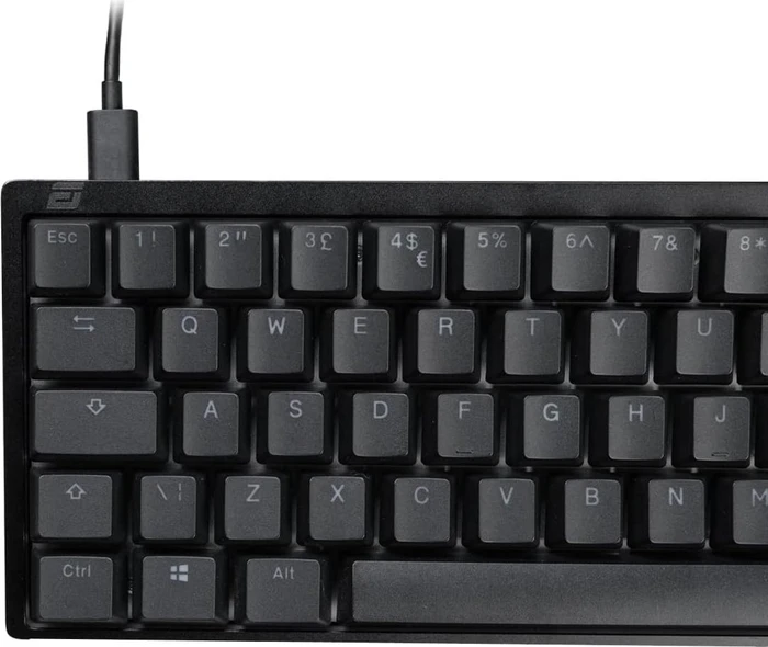 Endgame Gear KB65HE Hall Effect Gaming Tastatur, schwarz, LEDs RGB, Gateron KS-37B Magnetic, USB, UK