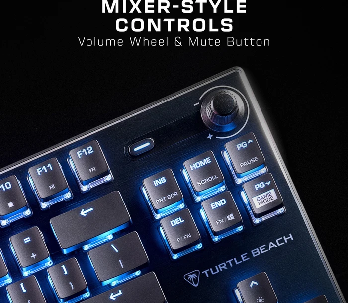 Turtle Beach Vulcan TKL, LEDs RGB, TITAN Mechanical Linear, USB, DE