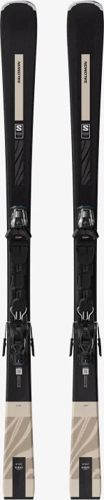 Salomon S/Max N6 XT + M10 black/ivory cream metallic (inkl. Bindung) (Damen) (Modell 2025/2026)
