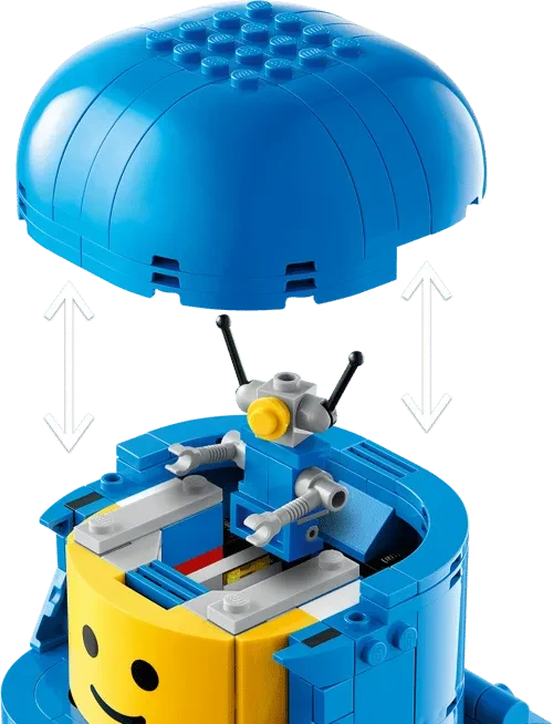 LEGO Minifigures - Große Minifigur Blauer Astronaut