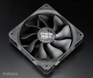 Akasa Apache case fan black, 120mm