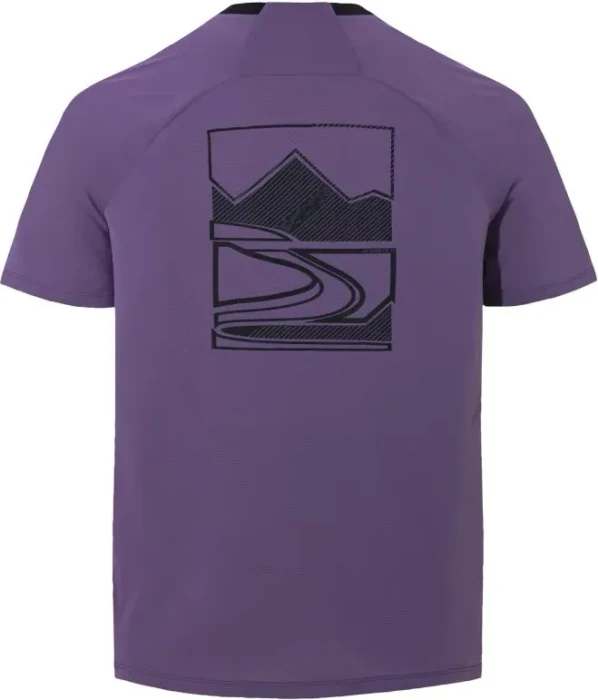 Vaude Loamer Mountainbike Funktionsshirt kurzarm mulberry (Herren)