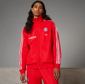 adidas FC Bayern München Beckenbauer Originals Trainingsjacke rot (Herren)