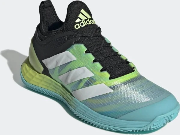 adidas Adizero Ubersonic 4 Clay Court core black/cloud white/pulse lime (Damen)