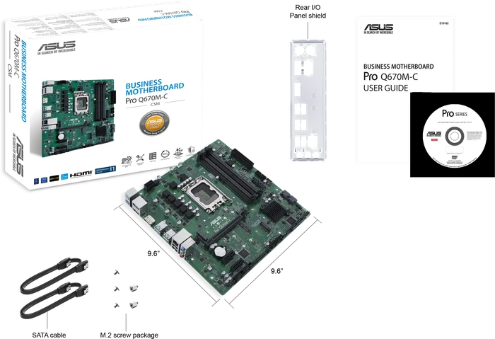 ASUS Pro Q670M-C-CSM (Intel 1700)
