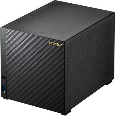 Asustor AS3204T, 2GB RAM, 1x RJ-45 1000Base-T, 3x USB-A 3.0