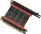 LinkUP AVA5 v2 Riser Kabel, links gerichtet, gewinkelt, PCIe 5.0, 50mm, schwarz/rosa Vorschaubild