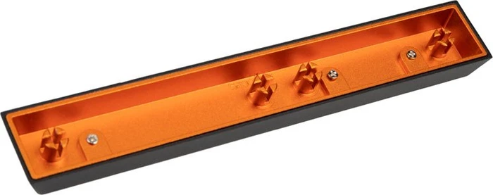 Zomoplus Keycap SPACE, Aluminium, orange/schwarz, 1 Taste