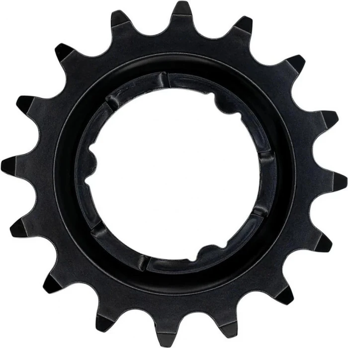 KMC Steck-Zahnkranz 16 Zähne für Shimano schmal schwarz