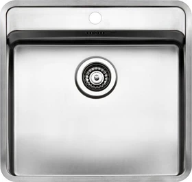 Reginox Ohio 50x40 (L) Tapwing OKG Einbau Becken mittig edelstahl