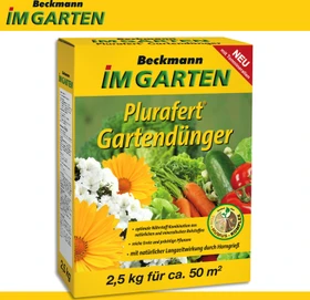Beckmann Plurafert Gartendünger, 2.5kg